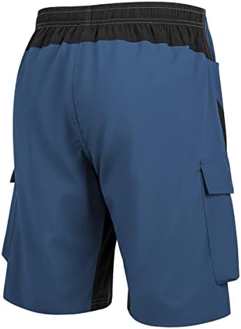 מכנסי מטען לטיולי גברים של Vayager מכנסיים קצרים משקל קל משקל עם מכנסי נסיעות חיצוניים מזדמנים לקמפינג דיג