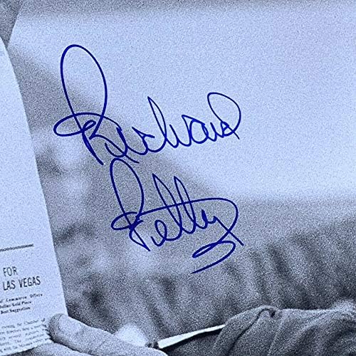 ריצ'רד פטי חתם על 16x20 1979 אלוף נייר צילום JSA הולוגרמה