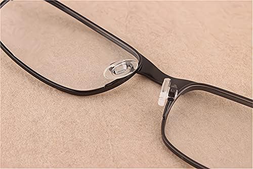 משקפיים משקפי שמש רפידות אף, 6 זוגות 15 ממ כוסות דחיפה חתיכת האף סיליקון רך אנטי-החלקה על משקפי שמש, מחליק בחלקים של ערכות תיקון החלפות סגלגלות.