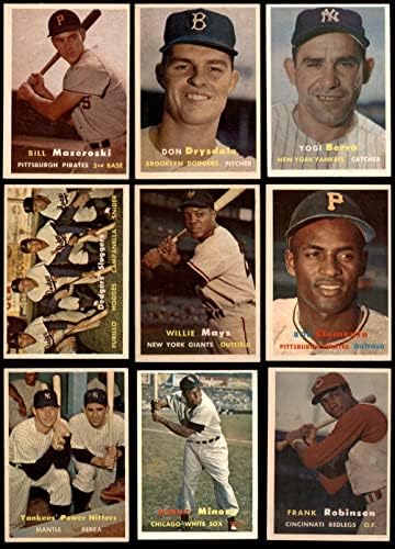1957 Topps Baseball מספר נמוך סט שלם EX/MT