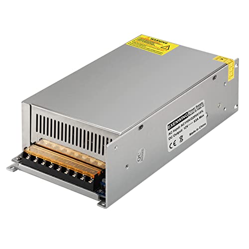 Exenwing DC 12V 1000WATT אספקת חשמל מיתוג SMPS AC 110V / 220V ל- DC 12VOLT 83AMP מתאם שנאי מתאם מודול אוניברסלי ממיר מוסדר למערכת מצלמת CCTV מדפסת LED 3D ...